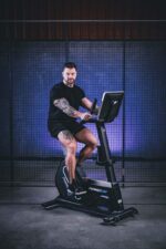 Bicicleta Profissional Vertical Power Rush 350 Blue Line - Imagem 4