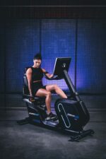 Bicicleta Profissional Horizontal Power Rush 450 Blue Line - Imagem 2