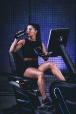 Bicicleta Profissional Horizontal Power Rush 450 Blue Line - Imagem 3